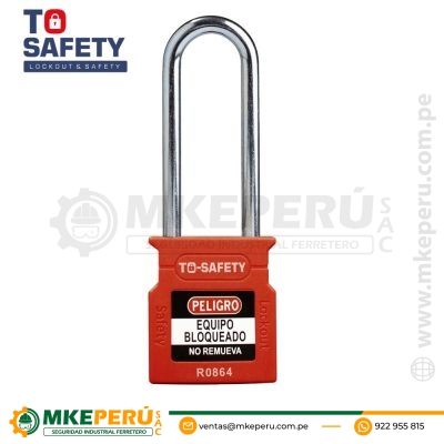 Candado de seguridad TO‑SAFETY TS-WCP76S 76 mm